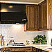オークの無垢材のキッチン/Mieleの食洗機やAEGのオーブン